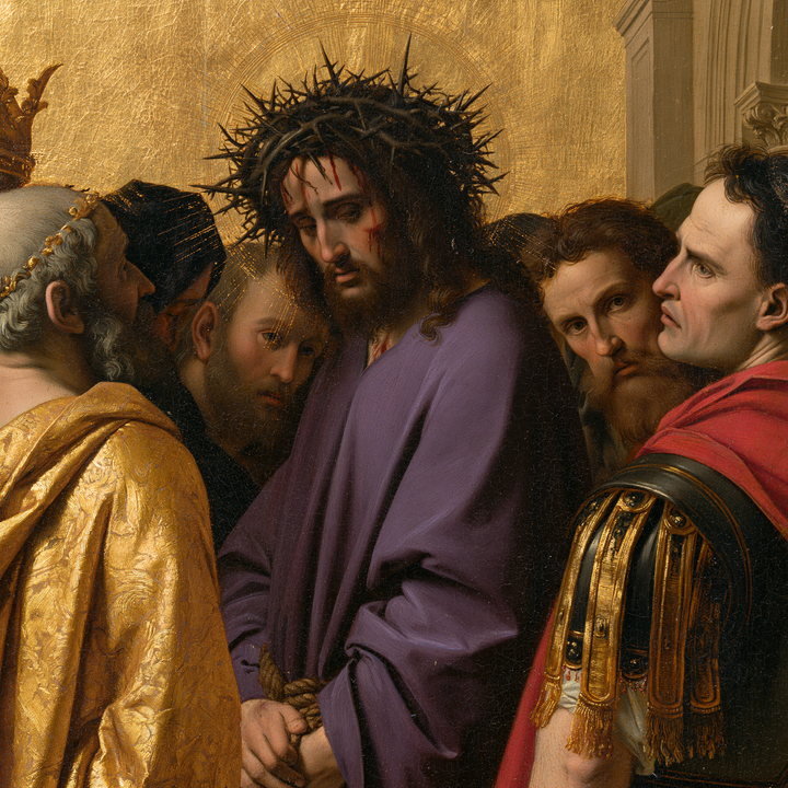 Ecce Homo - Dourado sagrado · Quadrado n° 3