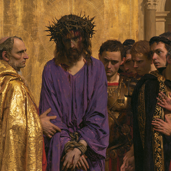 Ecce Homo - Dourado sagrado · Quadrado n° 4