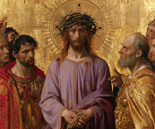 Ecce Homo - Dourado sagrado · Paisagem n° 2 - Arte cristã