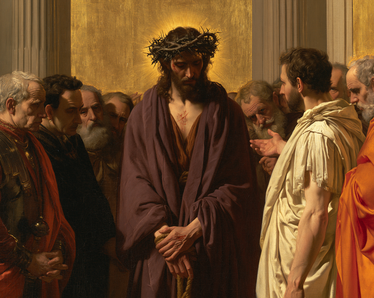 Ecce Homo - Dourado sagrado · Paisagem n° 4 - Arte cristã