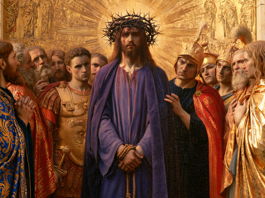 Ecce Homo - Dourado sagrado · Paisagem n° 7