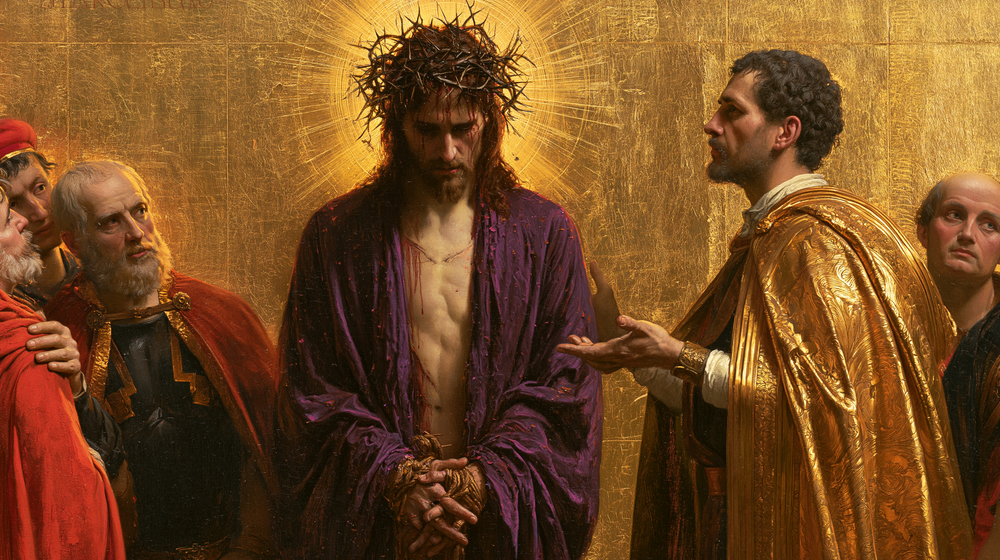 Ecce Homo - Dourado sagrado · Paisagem n° 12 - Arte cristã