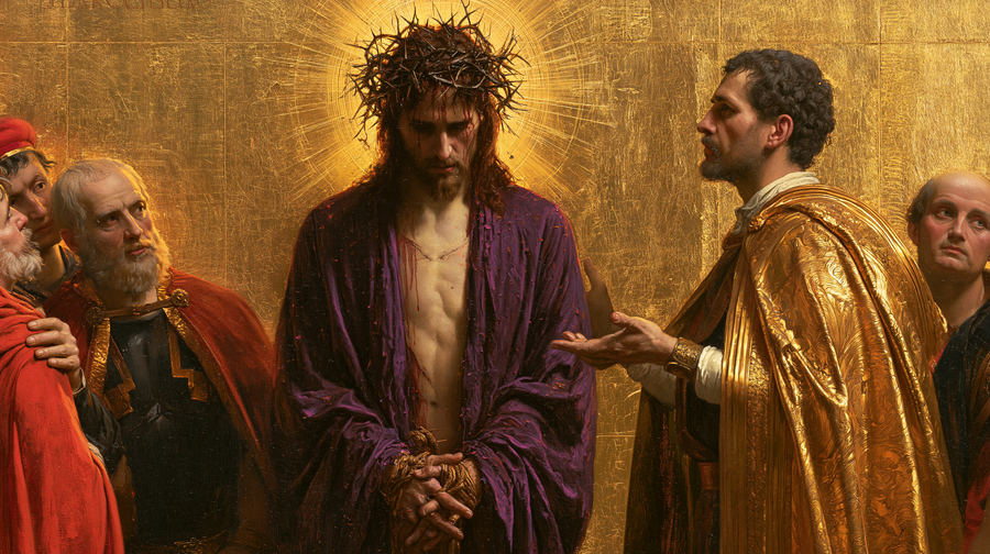 Ecce Homo - Dourado sagrado · Paisagem n° 12