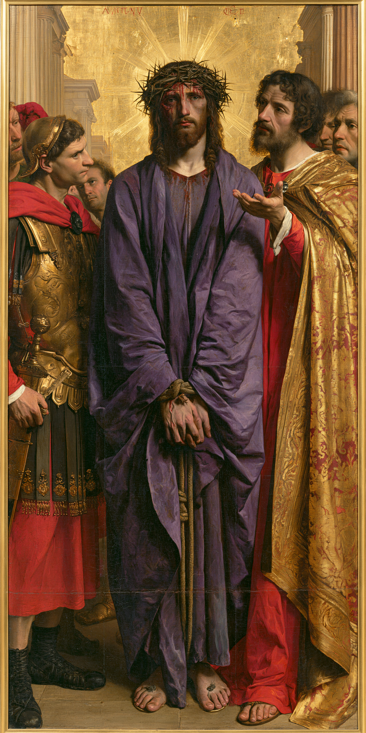 Ecce Homo - Dourado sagrado · Retrato n° 1
