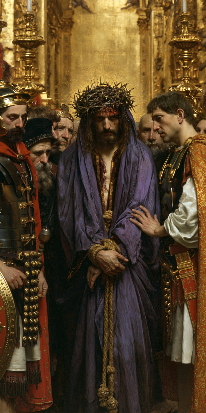 Ecce Homo - Dourado sagrado · Retrato n° 3