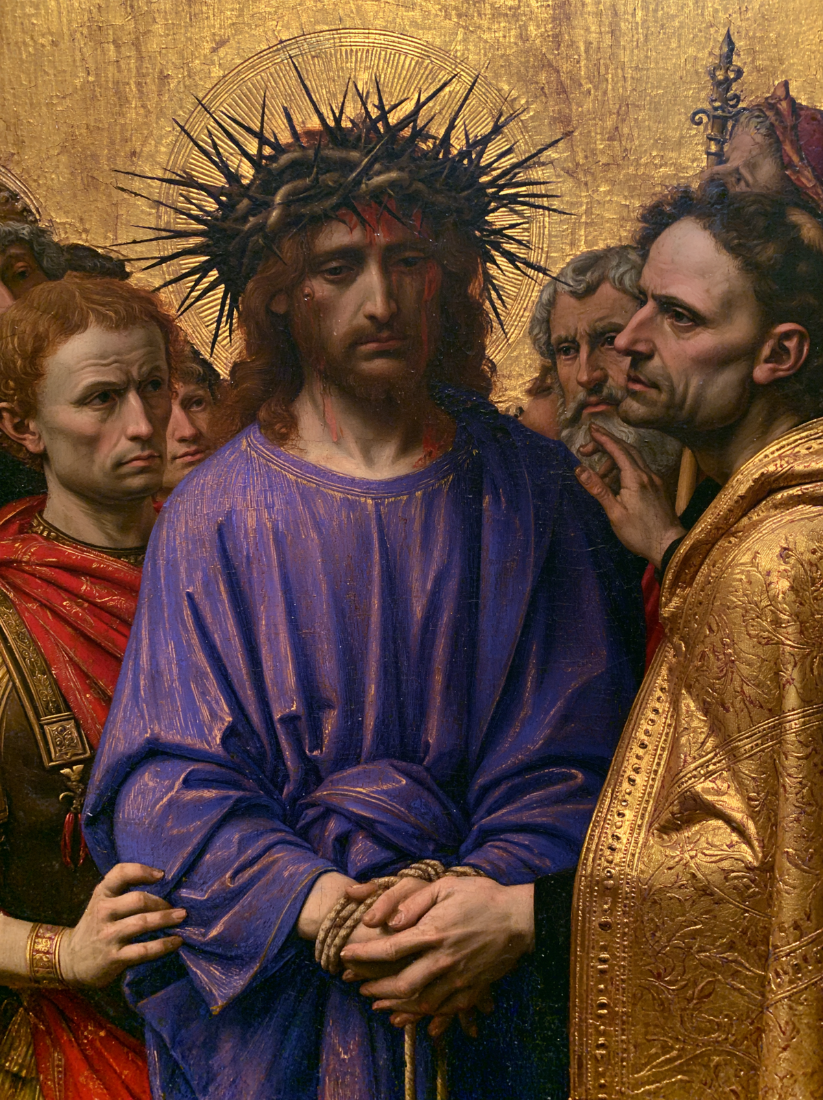 Ecce Homo - Dourado sagrado · Retrato n° 16 - Arte cristã