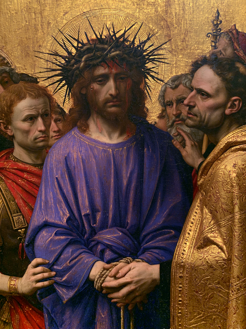 Ecce Homo - Dourado sagrado · Retrato n° 16 - Arte cristã