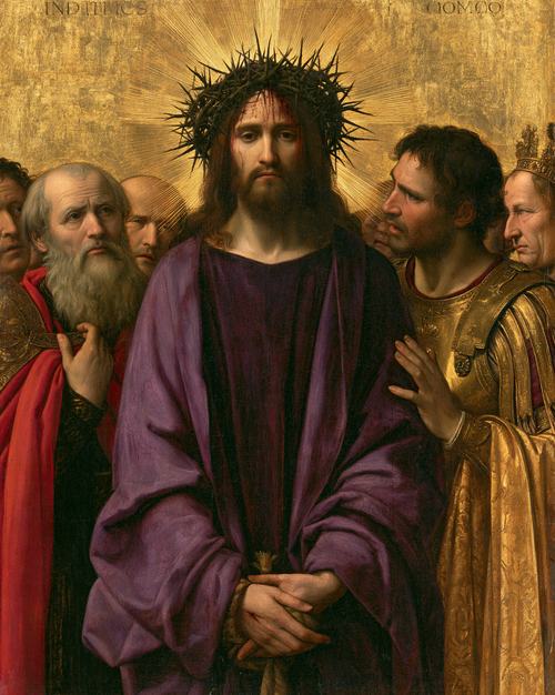 Ecce Homo - Dourado sagrado · Retrato n° 19 - Arte cristã