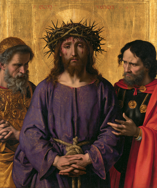 Ecce Homo - Dourado sagrado · Retrato n° 25 - Arte cristã