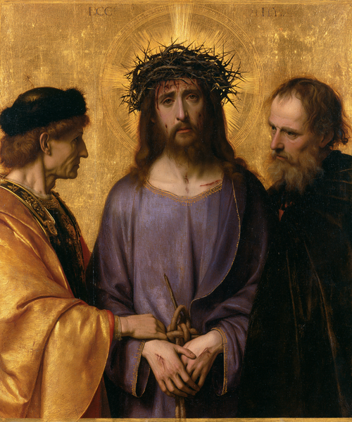 Ecce Homo - Dourado sagrado · Retrato n° 26 - Arte cristã