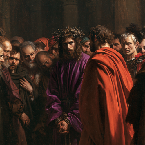 Ecce Homo - Silêncio sagrado · Quadrado n° 3 - Arte cristã