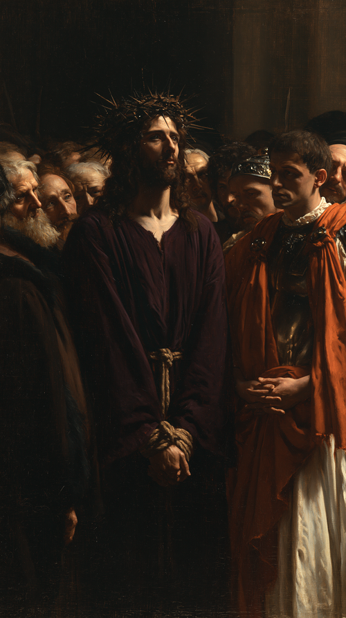 Ecce Homo - Silêncio sagrado · Retrato n° 11 - Arte cristã