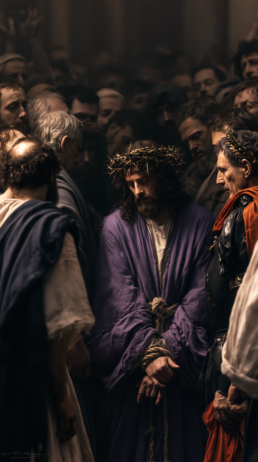 Ecce Homo - Silêncio sagrado · Retrato n° 12 - Arte cristã