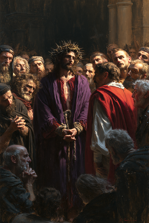 Ecce Homo - Silêncio sagrado · Retrato n° 15 - Arte cristã