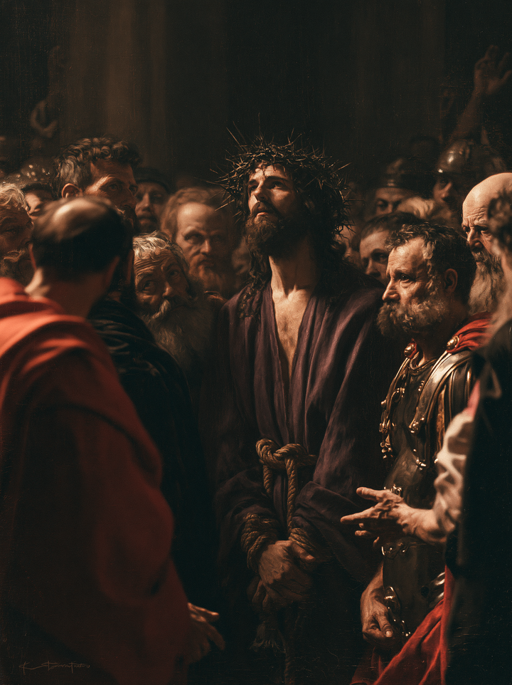 Ecce Homo - Sacred silence · Portrait n° 18