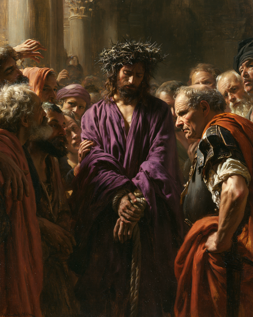 Ecce Homo - Silêncio sagrado · Retrato n° 19 - Arte cristã