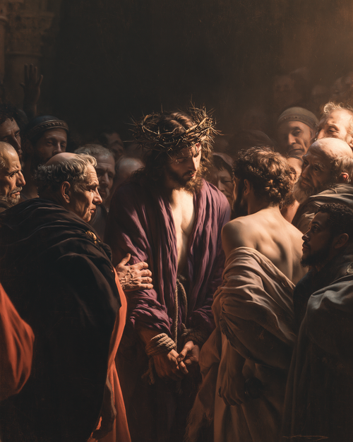 Ecce Homo - Silêncio sagrado · Retrato n° 20 - Arte cristã