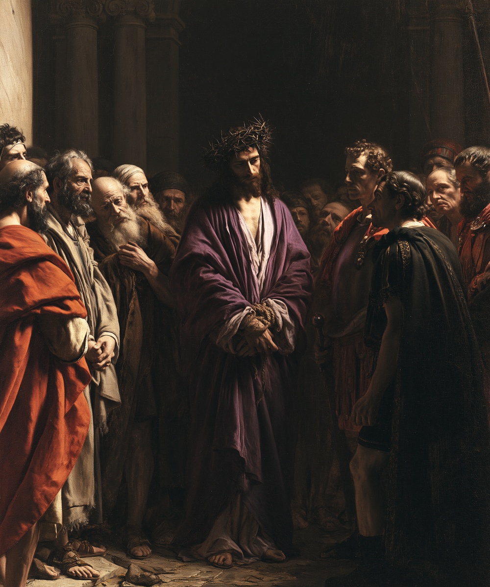 Ecce Homo - Silêncio sagrado · Retrato n° 26 - Arte cristã