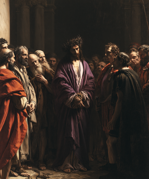 Ecce Homo - Silêncio sagrado · Retrato n° 26 - Arte cristã