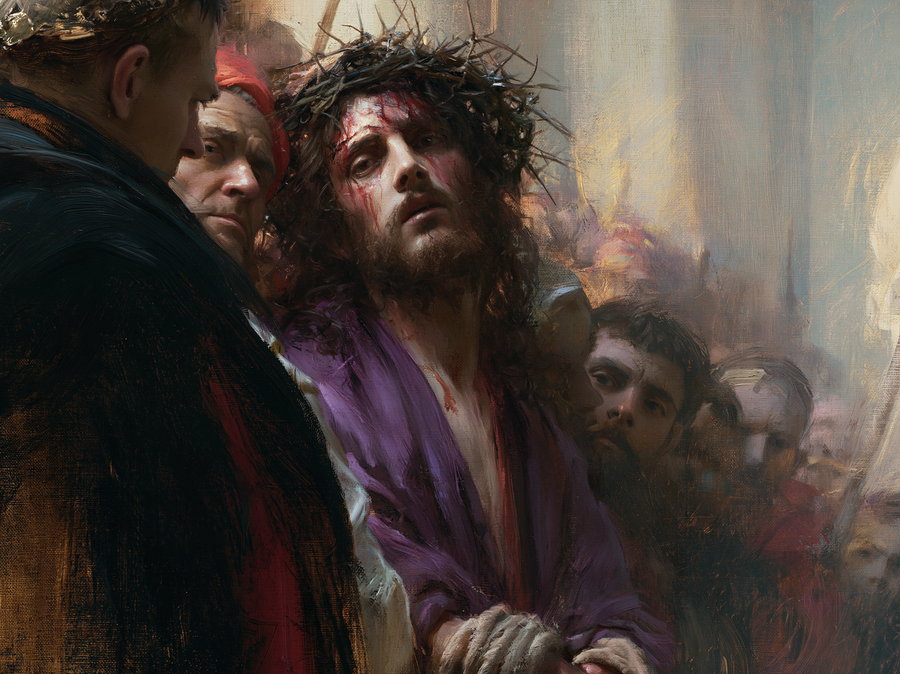 Ecce Homo - Psychological close-up view · Landscape n° 12