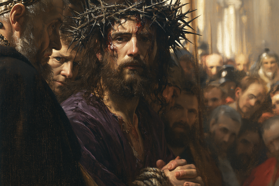 Ecce Homo - Psychological close-up view · Landscape n° 14