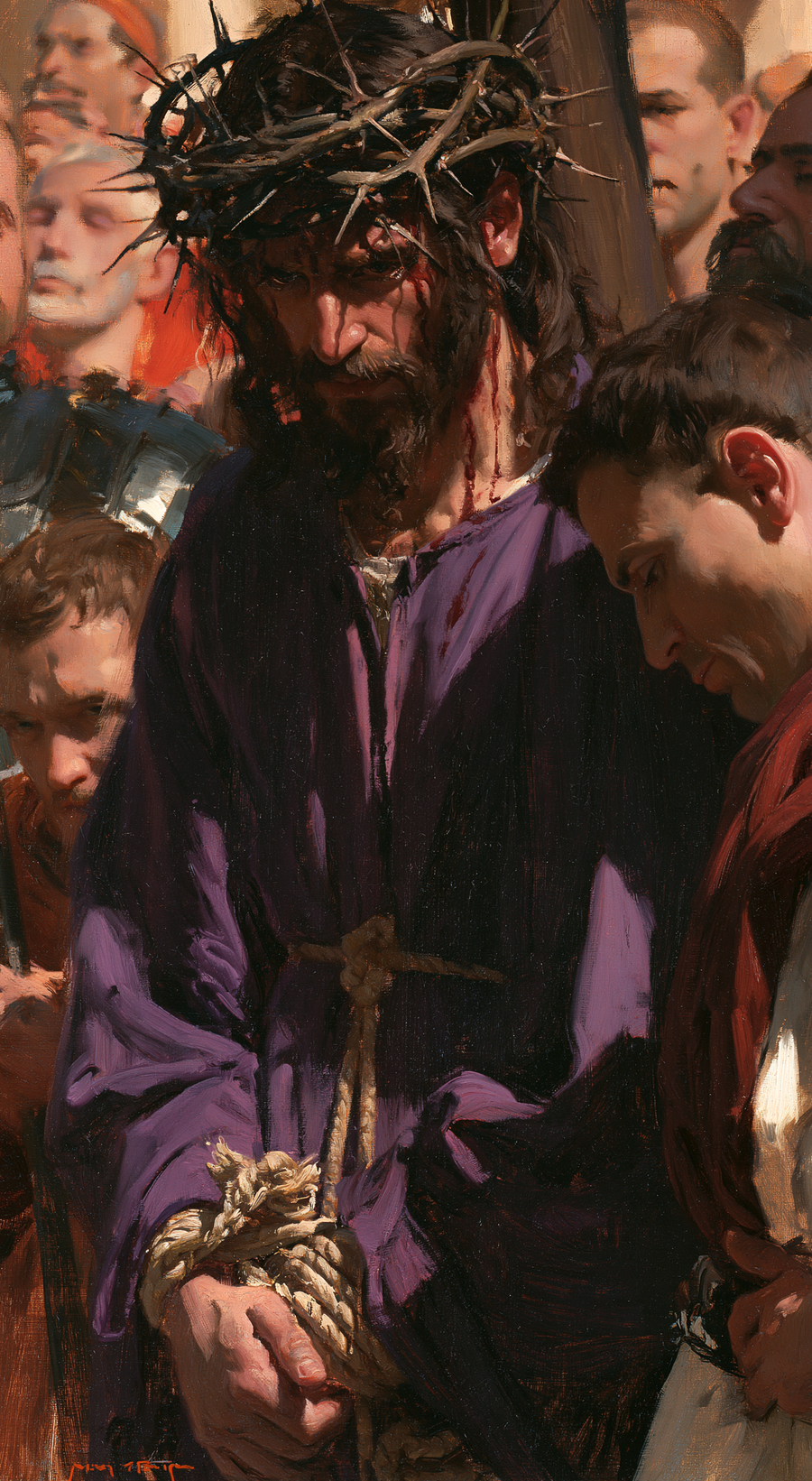 Ecce Homo - Psychological close-up view · Portrait n° 6