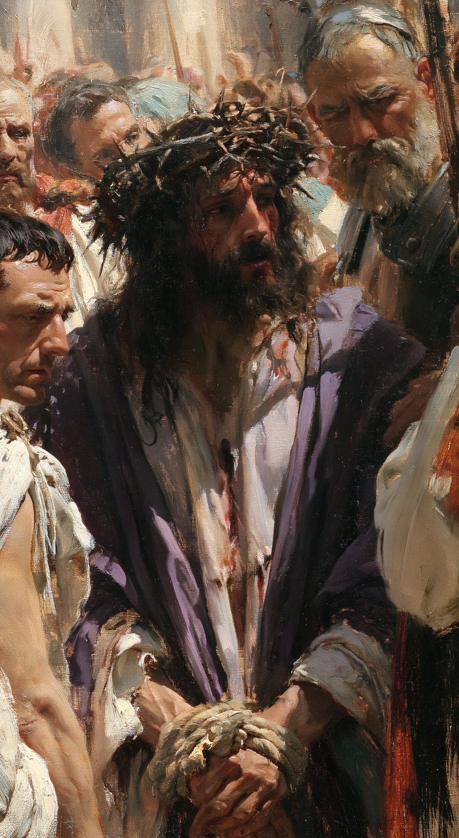 Ecce Homo - Psychological close-up view · Portrait n° 7