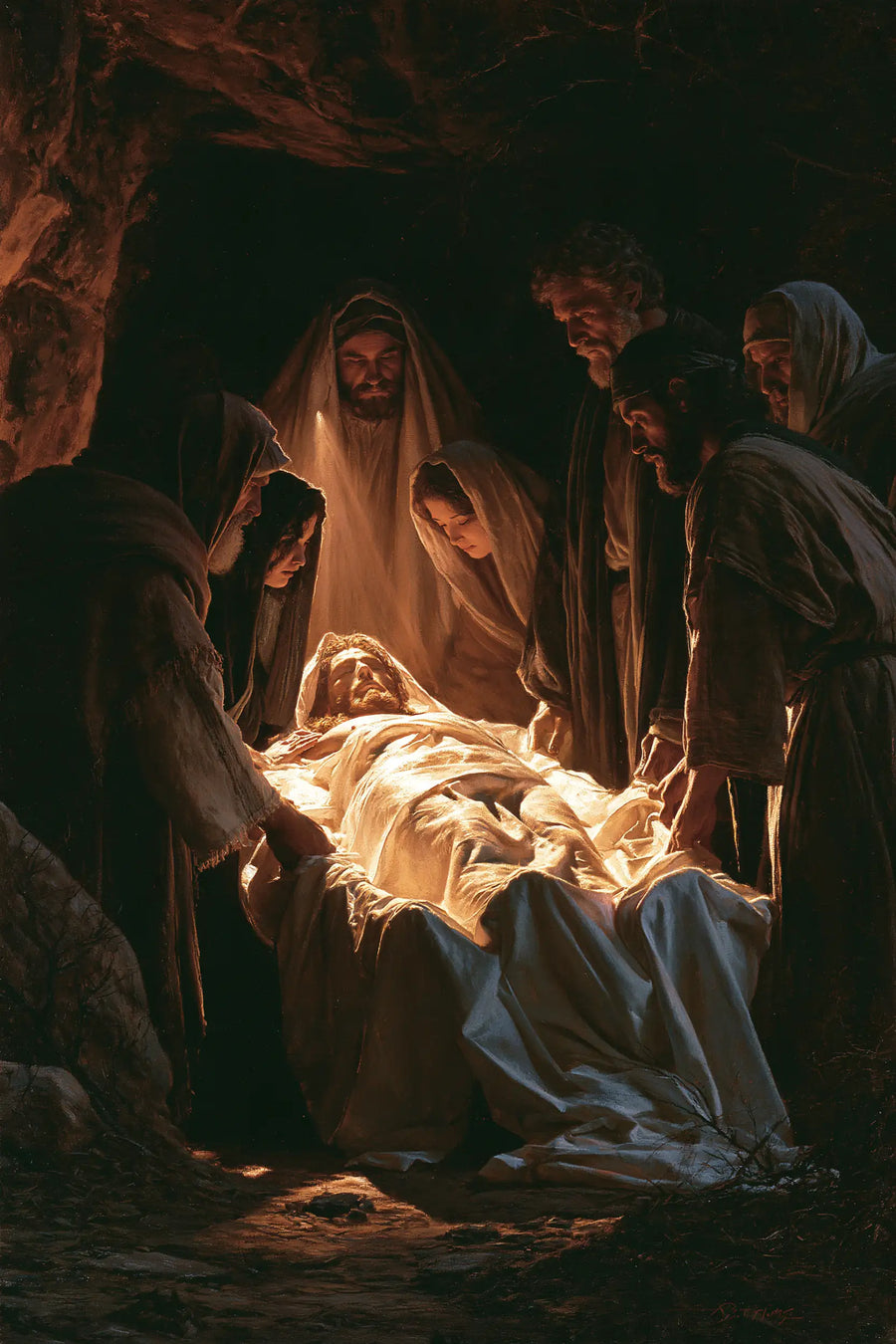 The Entombment of Jesus Christ - Divine Light · Portrait n° 13