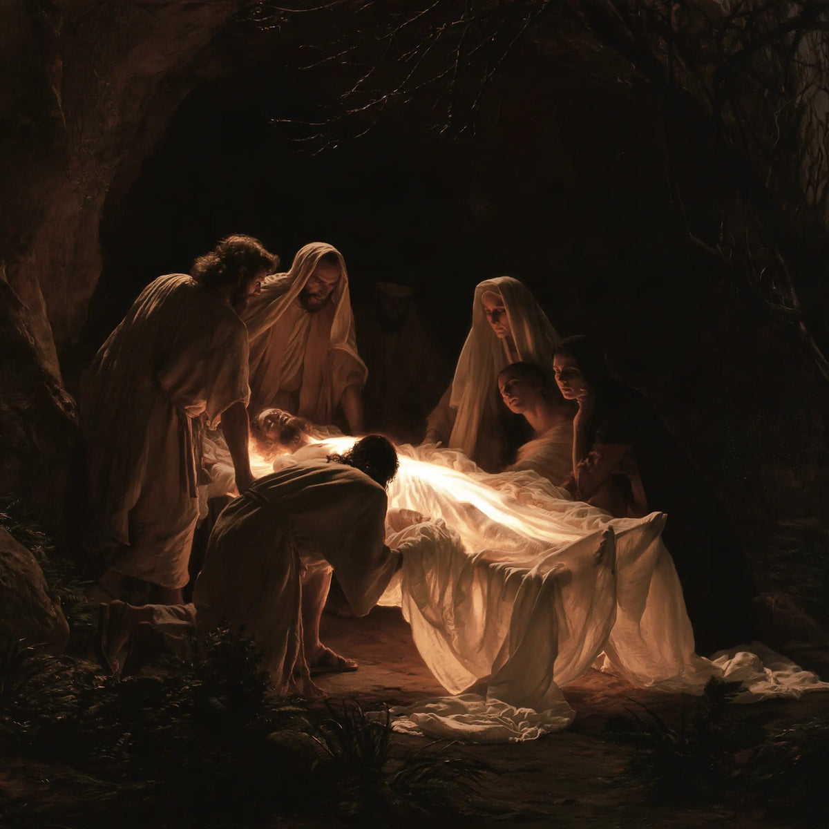 The Entombment of Jesus Christ — The Final Radiance Beneath the Great Arch