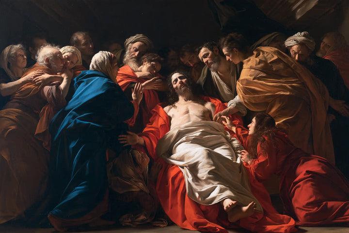 The Entombment of Jesus Christ — The Blue and Crimson of Farewell