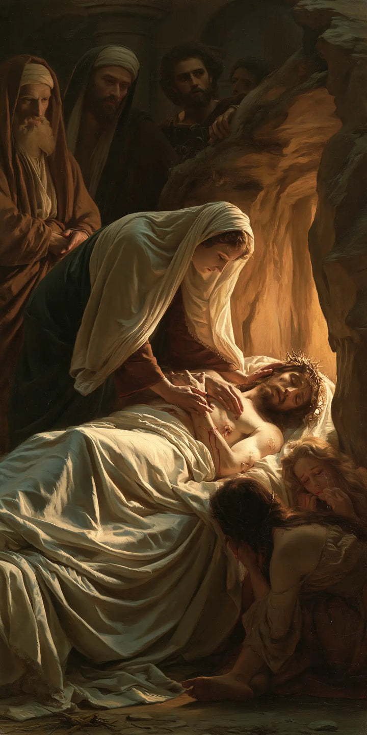 The Entombment of Jesus Christ - Intimate Mourning · Portrait n° 2