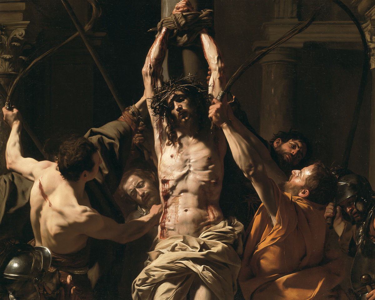 A Flagelação de Cristo - Explosão de movimento · Paisagem n° 6 - Arte cristã