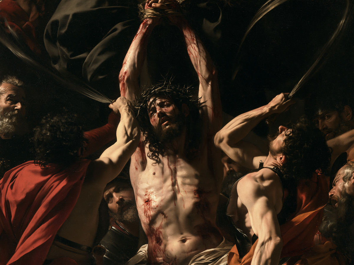 A Flagelação de Cristo - Explosão de movimento · Paisagem n° 8 - Arte cristã