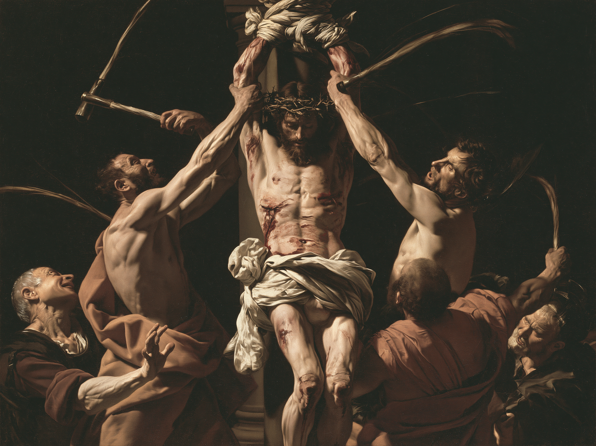 A Flagelação de Cristo - Explosão de movimento · Paisagem n° 9 - Arte cristã