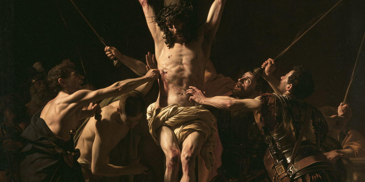 A Flagelação de Cristo - Explosão de movimento · Paisagem n° 17 - Arte cristã