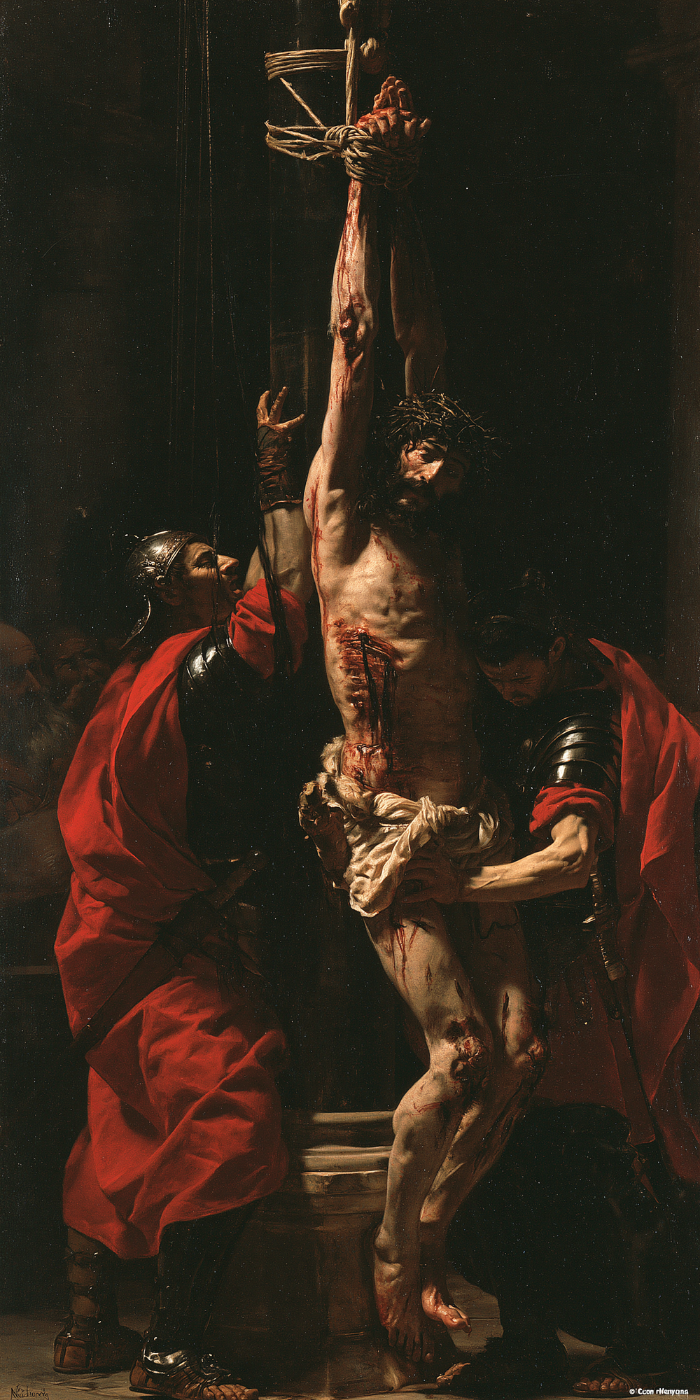A Flagelação de Cristo - Expressionista · Retrato n° 1 - Arte cristã