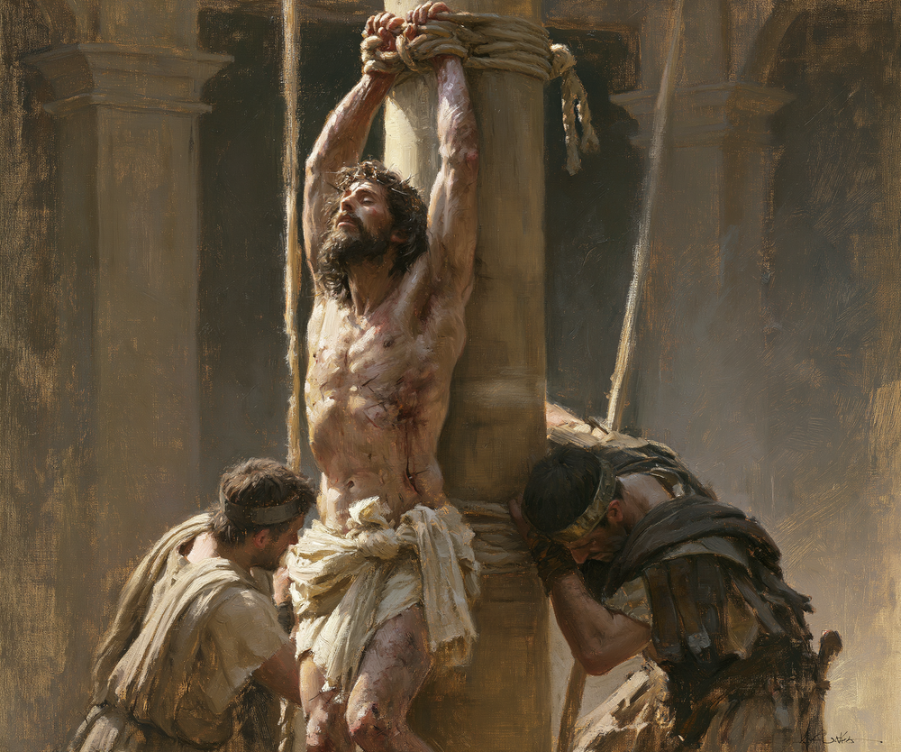 A Flagelação de Cristo - Impressionista · Paisagem n° 4 - Arte cristã