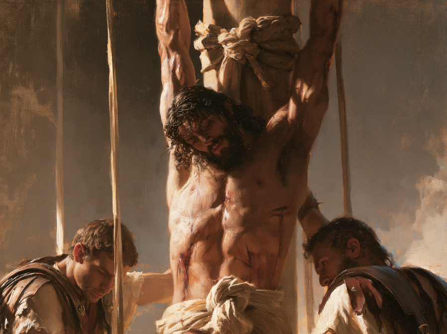 The Flagellation of Christ - Impressionist · Landscape n° 6