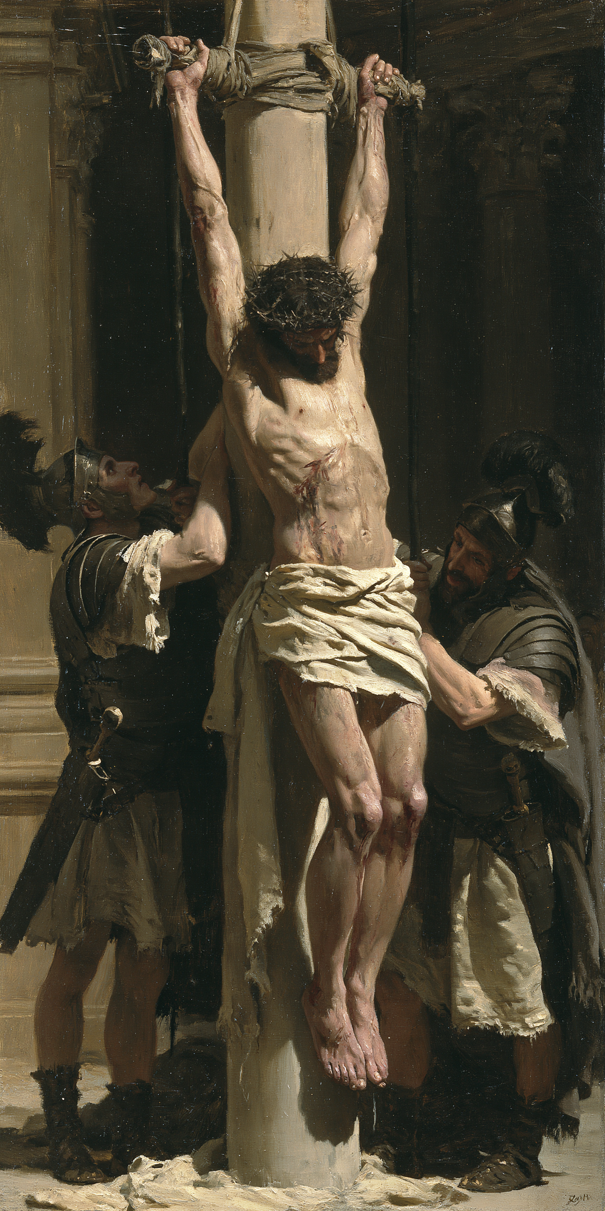 The Flagellation of Christ - Impressionist · Portrait n° 2
