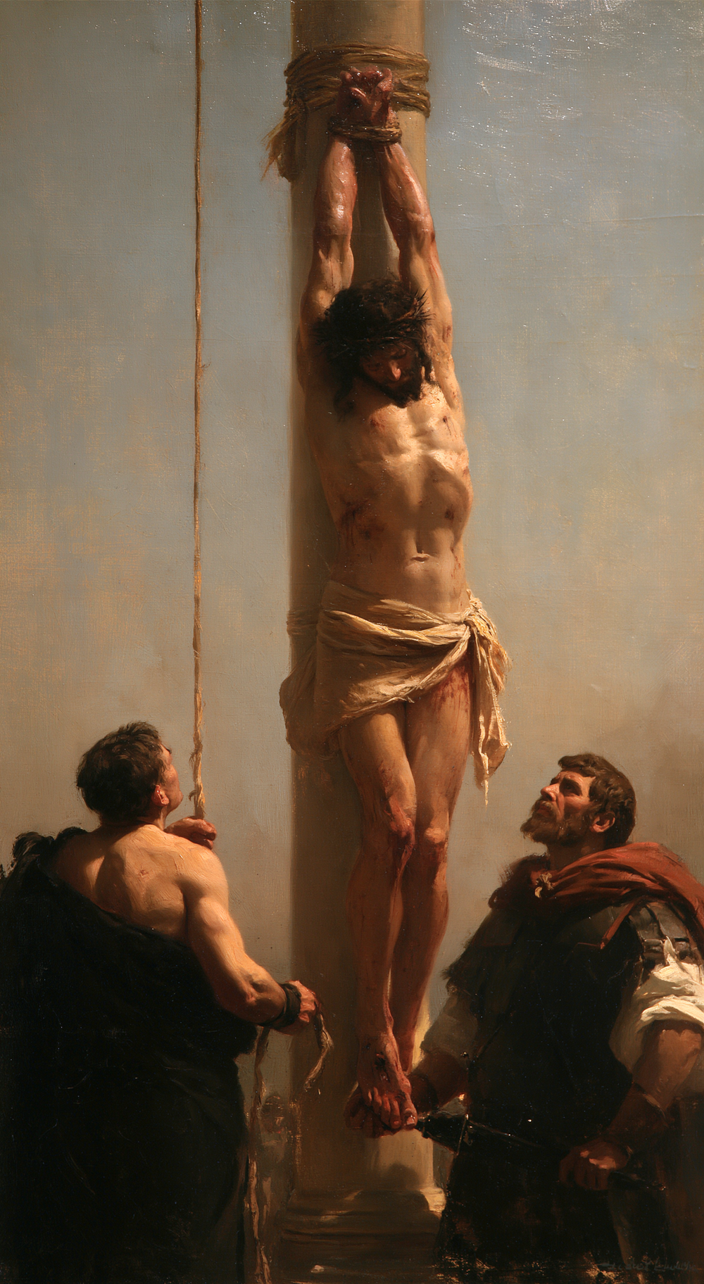 A Flagelação de Cristo - Impressionista · Retrato n° 5 - Arte cristã