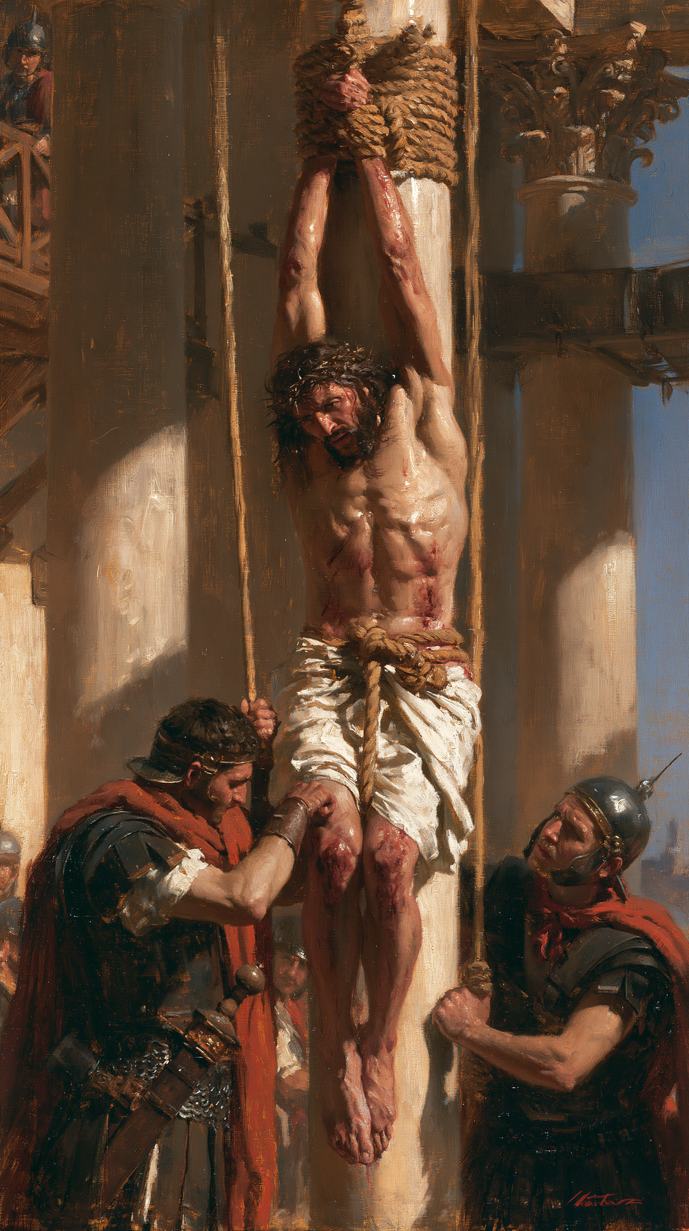 A Flagelação de Cristo - Impressionista · Retrato n° 8 - Arte cristã