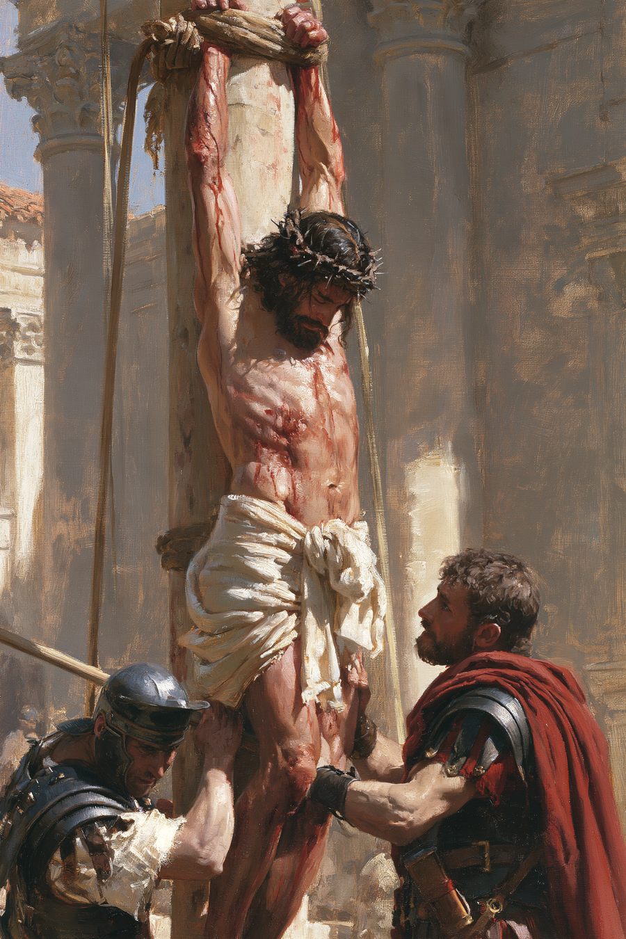 The Flagellation of Christ - Impressionist · Portrait n° 9