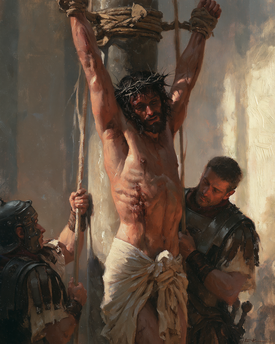 The Flagellation of Christ - Impressionist · Portrait n° 12