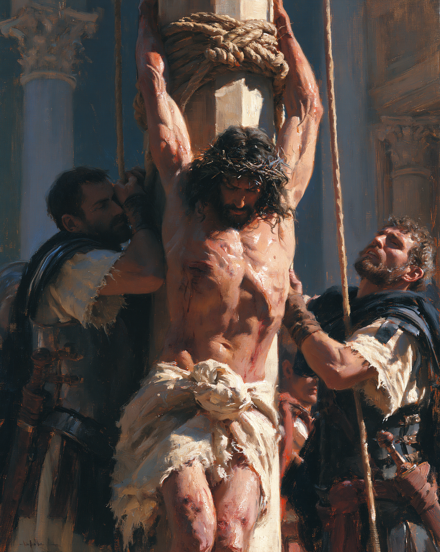 The Flagellation of Christ - Impressionist · Portrait n° 13