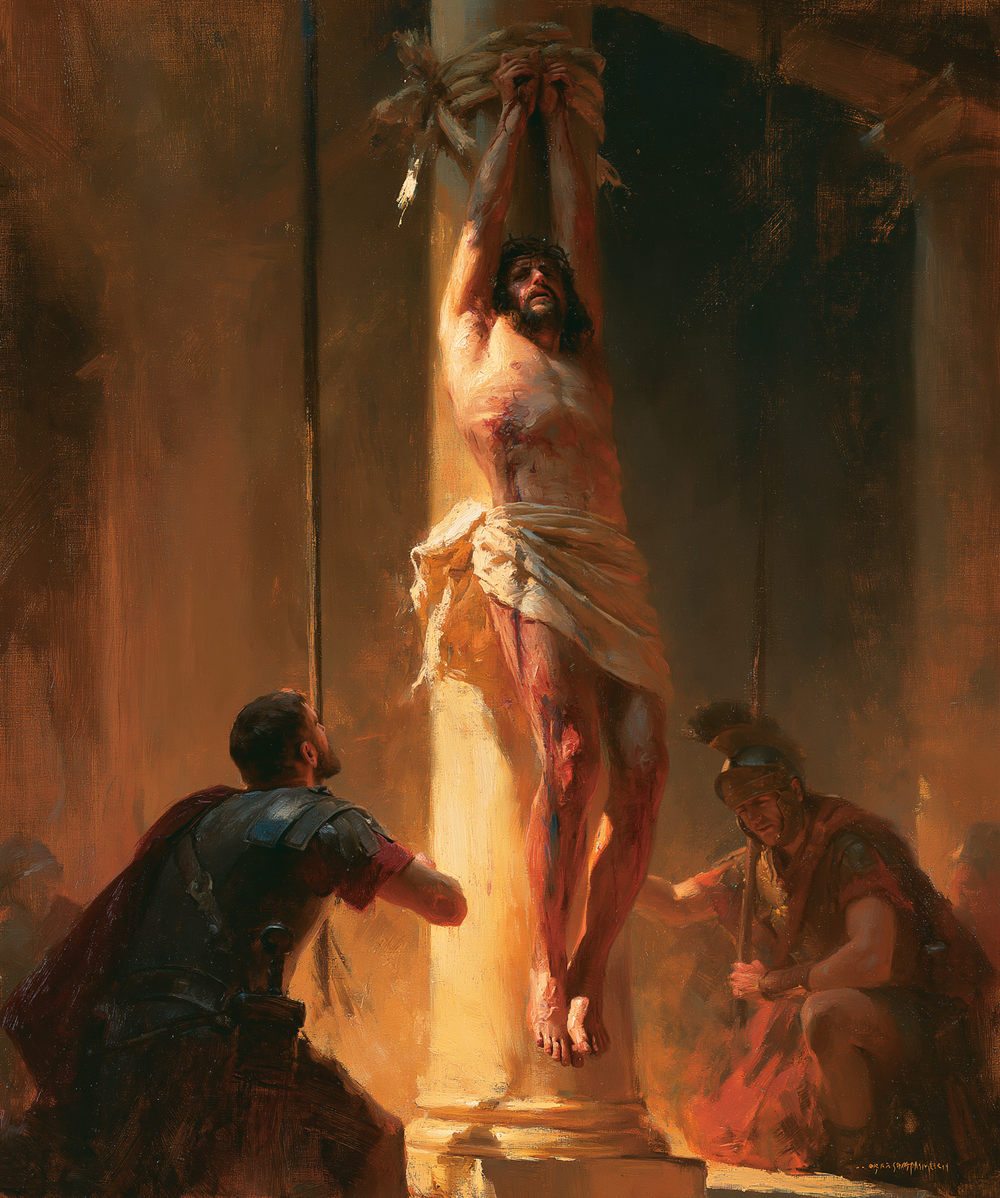 A Flagelação de Cristo - Impressionista · Retrato n° 17 - Arte cristã