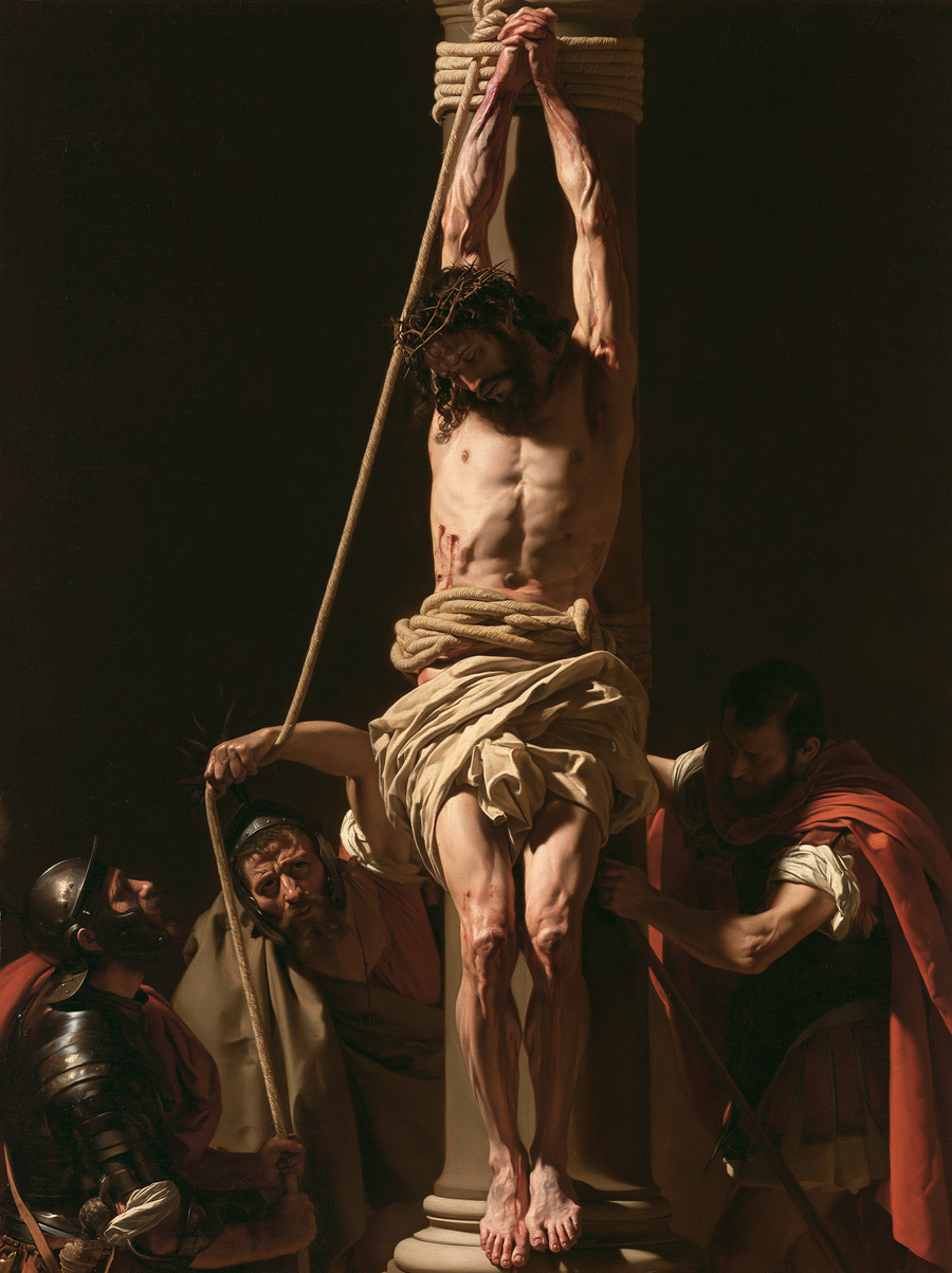 The Flagellation of Christ - Divine Light · Portrait n° 10