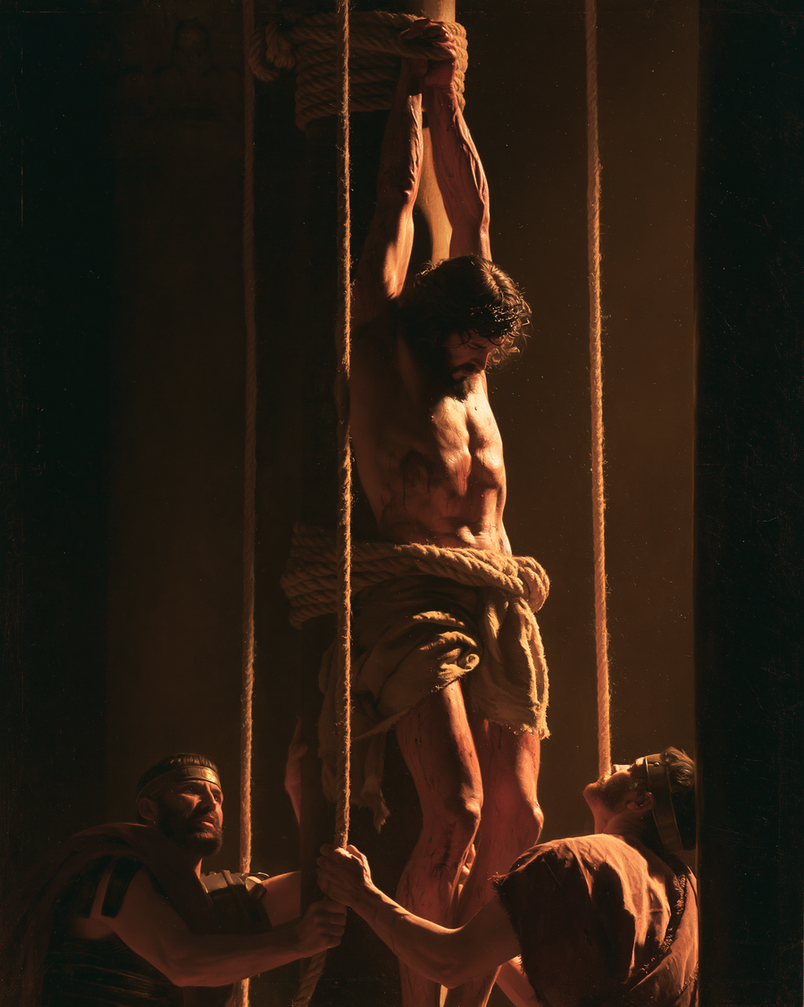 The Flagellation of Christ - Divine Light · Portrait n° 14