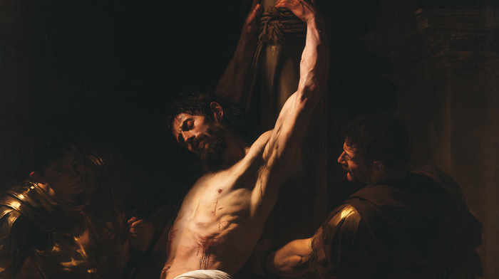 A Flagelação de Cristo - Preto e dourado · Paisagem n° 2