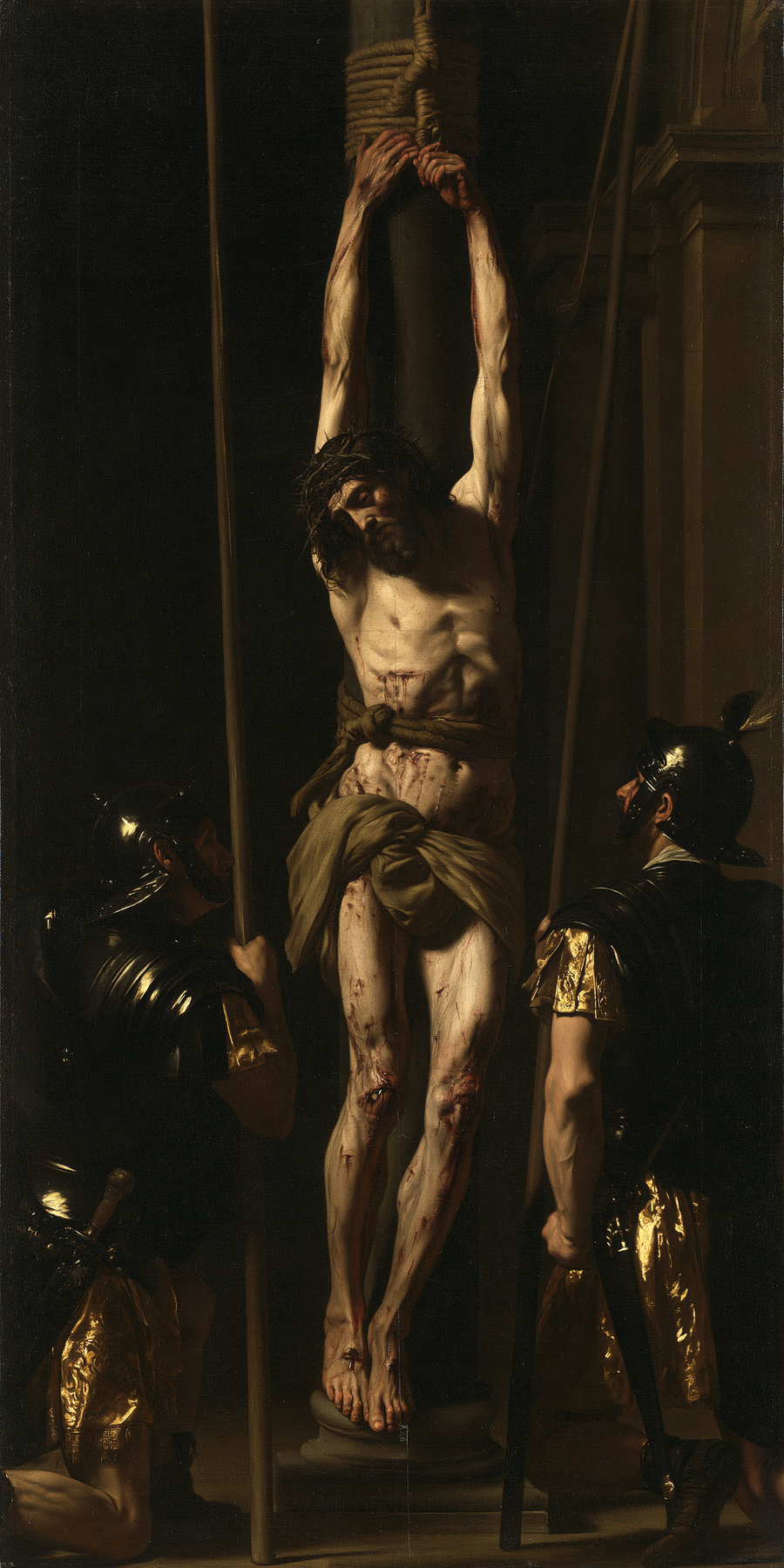 The Flagellation of Christ - Black and gold · Portrait n° 3