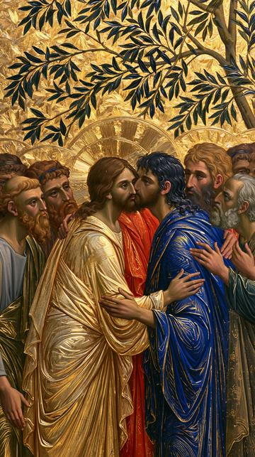 A Flagelação de Cristo - Sagrado Dourado · Retrato n° 2